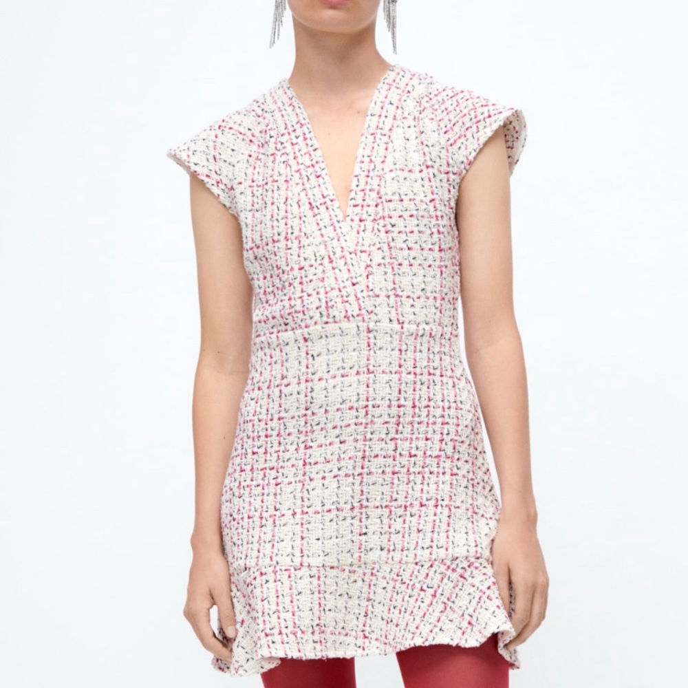 Zara Tweed dress in size XS